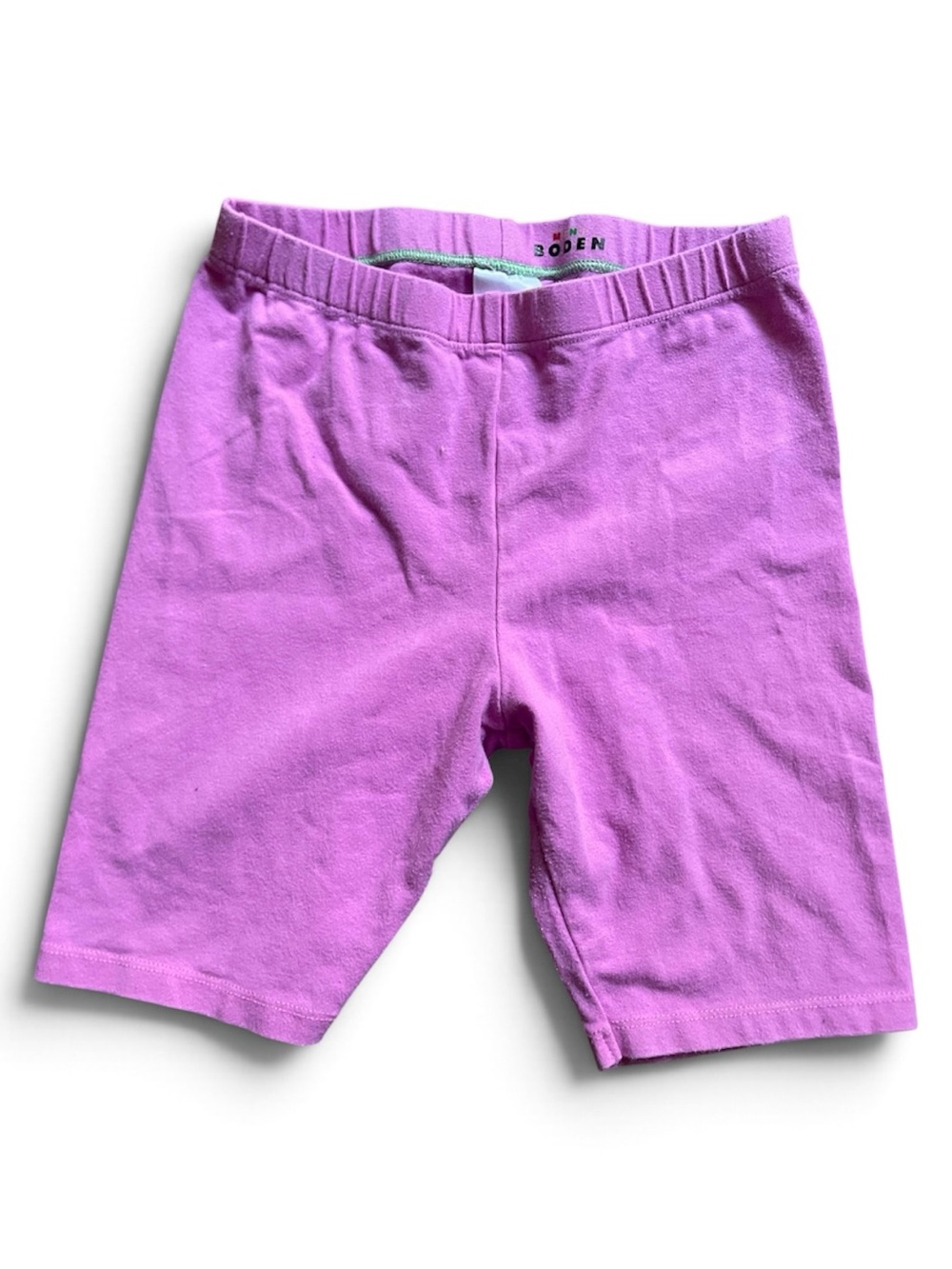 MINI BODEN Kids Pink Biker Shorts Active Play Legging Shorts Size 8-9Y Yoga